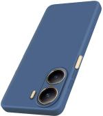 Fashionury Back Cover for Vivo T2x 5G (Blue, Matte Finish, Pack of: 1)