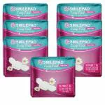 Smilepad Long Last XL Sanitary Pads for Women - Ultra Thin, Flexi Wings, Pack of 7 (70 Pads)