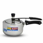 Black Magnum Basics SSR-1 Stainless Steel Induction Compatible Inner Lid Pressure Cooker, 2 Litre, Silver