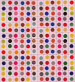 Vama Fashions Multicolour Large Size Round tikka Kumkum Sticker Shining Glitter Sparkle Chamki bindi for women & Girls (Size 8mm,Pack of 180 Bindis)