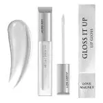 LOVE EARTH LIP GLOSS - LOVE MAGNET (SILVER GLITTER)