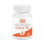 Coco Muscles Coco 7G Multivitamins Capsules | Essential Vitamins & Minerals, Health Suppliment Capsule | Supplement Rich in Nutrients & Energy - 60 Capsules