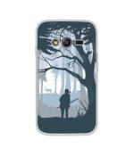 Casotec Hunter Design Printed Silicon Soft TPU Back Case Cover for Samsung Galaxy Ace 4 LTE G313