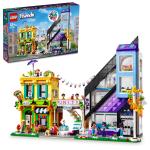 LEGO Friends Downtown Flower and Design Stores Building Toy Set, 2,010 Pieces, Multicolour, 12Y+