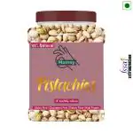 Momsy Premium Roasted & Salted Jumbo Size Pistachios Nut| Pista Dry Fruit| Super Crunchy (950gm)