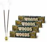 Cycle Woody, Sandal, Resin, Masala, Earthy, Amber, Cedar Fragrances - Pack Of 4 (20, Set of 4)