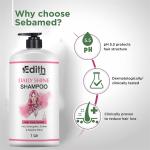 Edith Naturals Repair 5 Shampoo|Pro-Keratin & Ceramide For Damaged and Weak Hair -1 ltr