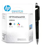 HP GT 51 & GT 52 Printhead (Black & Colour) With 3in1 Multi-Function Mobile Phone Stand, Stylus, Pen