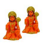 Awesome Craft Hanuman Ji Idol Combo Set For Gift/Car Marble Hanuman Ji Idol, Bajrang Bali Murti Car Dashboard, Religious Gift for Office, Home Decor, Temple, Spiritual Gift