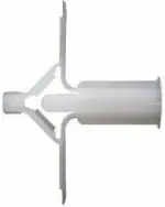 LOVELY 10X32 MM Pack of 25 Pcs Nylon Toggle Dry Wall Anchor Butterfly Plug