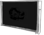 Aavya Unique Fashion Transparent Pvc Dust Proof Tv Cover - 50 Inch Display Size