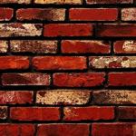 CRIMSON DECORS Red Brick SELF Adhesive Wallpaper for Bedroom LIVINGROOM Kitchen Corridor Restaurant Peel and Stick Vinyl Wallpaper - 200*45 cm - 9 SQFT Approx