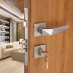 LAPO Mortise Main Door Locks with Pull Handles for All The Doors for Home (Matt Finish , Ro-126)