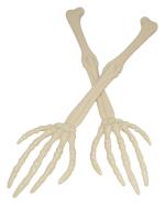 My Party Suppliers Skeleton Hands Salad Tongs Halloween Decoration