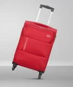 VIP Widget | Cabin Trolley Bag | Soft Sided Luggage | Polyester | Red