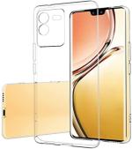 Wellchoice Back Cover for VIVO Y22 (Transparent, Grip Case, Pack of: 1)