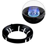 ZURU BUNCH Home Gas Stove Fire & Windproof Energy Saving Stand, Gas Saver Jali Windproof Gas stand Energy saving Stand for Gas Chula stand Stove Protector (Black, 1 Piece)
