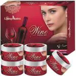 Lifesy Nutra Glow Red Wine Facial Kit for Men and Women (50g, Pack of 5)