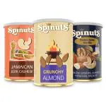 Jamaican Jerk Cashews - Crunchy Almonds - Roasted Salted Nuts Mix - ( 300 )