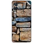 GADGETSWRAP Printed Vinyl Skin Sticker for Vivo iQoo Neo 6 (5G) - Stone Wall Texture