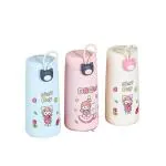 Welour Glass Multicolor Lululemon Owala Gatorade Cat Feature Water Bottle - 300 Ml (Set Of 3)