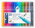Staedtler Triplus Broadliner Pen Set (Set of 20)