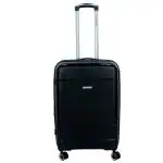 e SPORT Encore Travel Suitcase Germany Hard Luggage for Men and Women (24INC, Black)