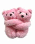 Tickles Plush Hugging Teddy Pair Light Weight Stuffed Toy 11 cm 4Y and Above