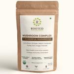 Rooted Mushroom Complex - 7 Mushrooms blend Powder (60 gm)