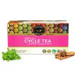 TEACURRY Period Tea (1 Month Pack, 30 Tea Bags) - Cycle Tea with Diet Chart to help with PMS