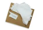Picksparrow Baby Cotton wipe/Face Towel/Napkin (24 * 24 cm, White, Pack of 7)