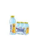 O'CEAN Fruit Water Mango & Passion flavor enriched with vitamins, electrolyte & glucose| 500ml | Pack of 6
