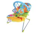 Luvlap Multicolor Little Dino Baby Bouncer With Soothing Vibration And Music