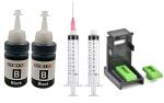 Verena Refill Ink Compatible for Canon PG 810,PG 740,PG 745,PG 47, PG 89,PG 88,PG 835,PG 40,PG 830, Cartridges (70ML, Black) with Suction Toll Kit and 2 Syringe