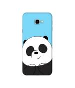 Casotec Cute Panda Design 3D Printed Hard Back Case Cover for Samsung Galaxy J4 Plus