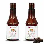 Bliss Welness Junior Bliss Kids Omega 3 6 9 Multivitamin Chocolate Syrup 300 gm (Pack of 2)