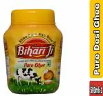 Bihari ji Pure Desi Ghee - Desi Ghee with Rich Aroma - 500ml Jar