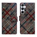 A D Enterprises Check Flip Cover for SAMSUNG A55 5G | Magnetic Case | Shock Absorbent | Flip Cover SAMSUNG A55 5G