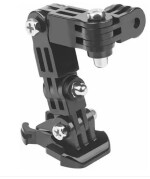 Tech Gear Helmet grip camera mount (4 way adjustment base front chin mount full face helmet for gopro SJCAM Yi 4k)