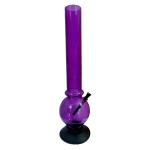 PUFF SMART Acrylic Bong 16 Inch (Waterpipe) Color - Purple