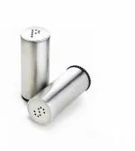 Salt/Pepper Shaker, Set of 2, Stainless Steel - Sold by Bunnings Home