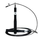 PROUT Skipping Rope 360 Ball Swivel Bearing Aluminium Skipping Rope for Exercise (Black)