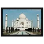 ArtX Multicolor Indian Monuments Taj Mahal Framed Wall Art Painting 13 X 19 Inch