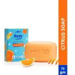 Plum BodyLovin' Trippin' Mimosas Bathing Soap | All Skin Types | Citrusy Fragrance | Non-Drying | Sulphate-Free | 100% Vegan