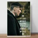 RAINFIRE CREATION Peaky Blinder Poster | Thomas Shelby Poster for Home Office and Student Room Wall Decor | 12x18 Multcolor RFCP-39 Paper Print (18 inch X 12 inch)