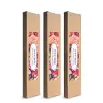 CHITSHAKTI TRUST Agarbatti for Pooja, Herbal Incense Sticks (Rose Agarbatti, Pack of 3)