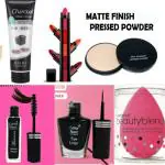 KA CAYLA Cleansing Kit, Eye Makeup Kit, Lips Makeup Kit Washable Beauty Blender Set (Pack of 6)