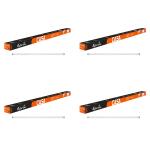 Fybros Warm White Batten Led Wall Tube Lights For Home - 20 Watts, 4 Pc