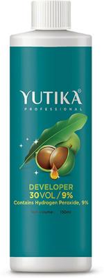 Yutika Professional Hair Colour Developer 30 Volume (9%) 150 ml , White