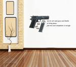 Decal O Decal Gun With Peace Quotes